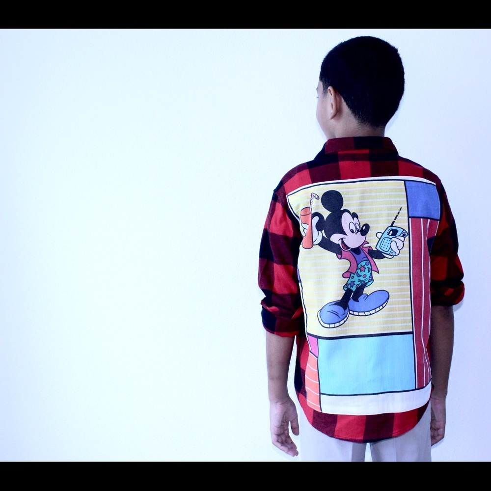 Disney Flannel Shirt